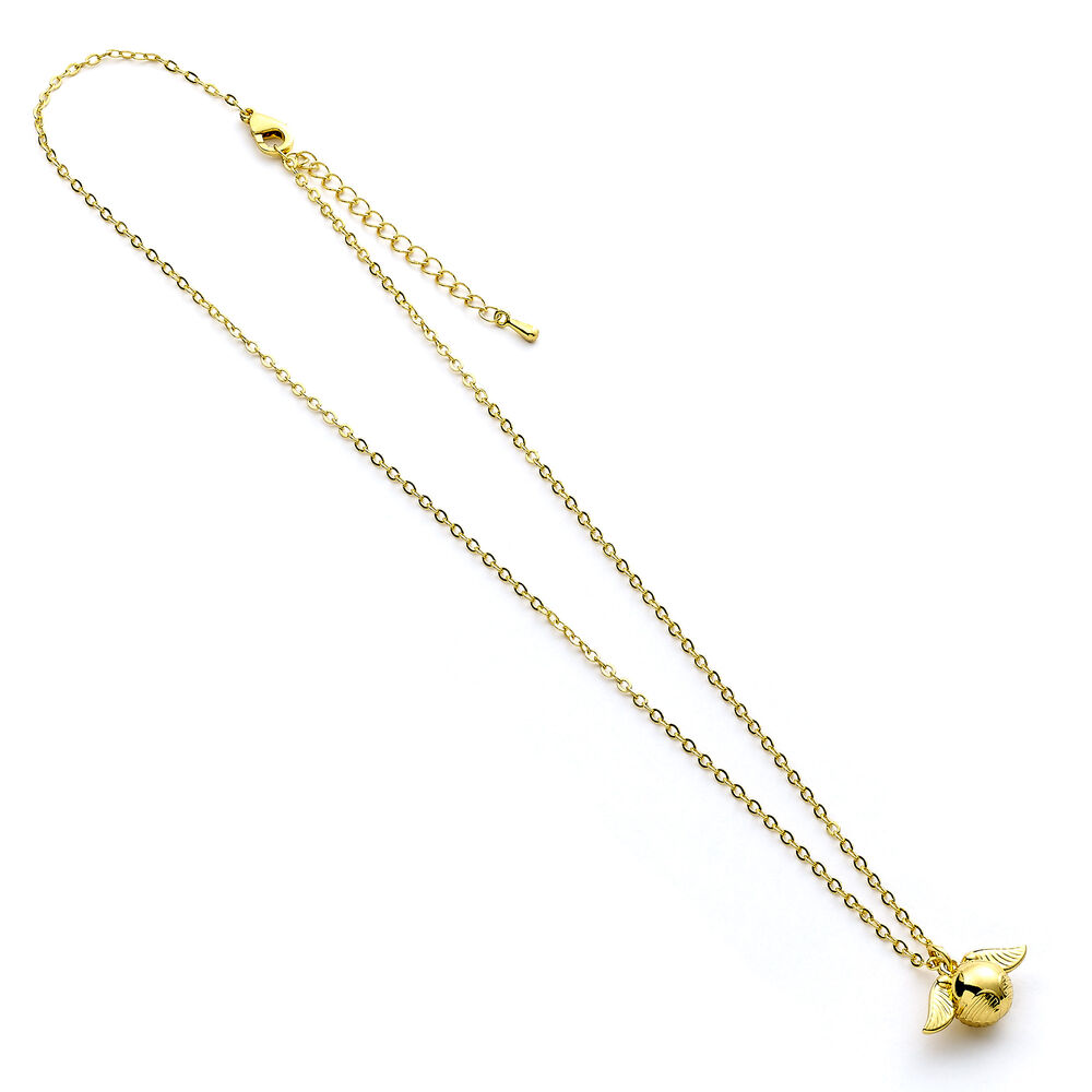 Harry Potter Golden Snitch necklace
