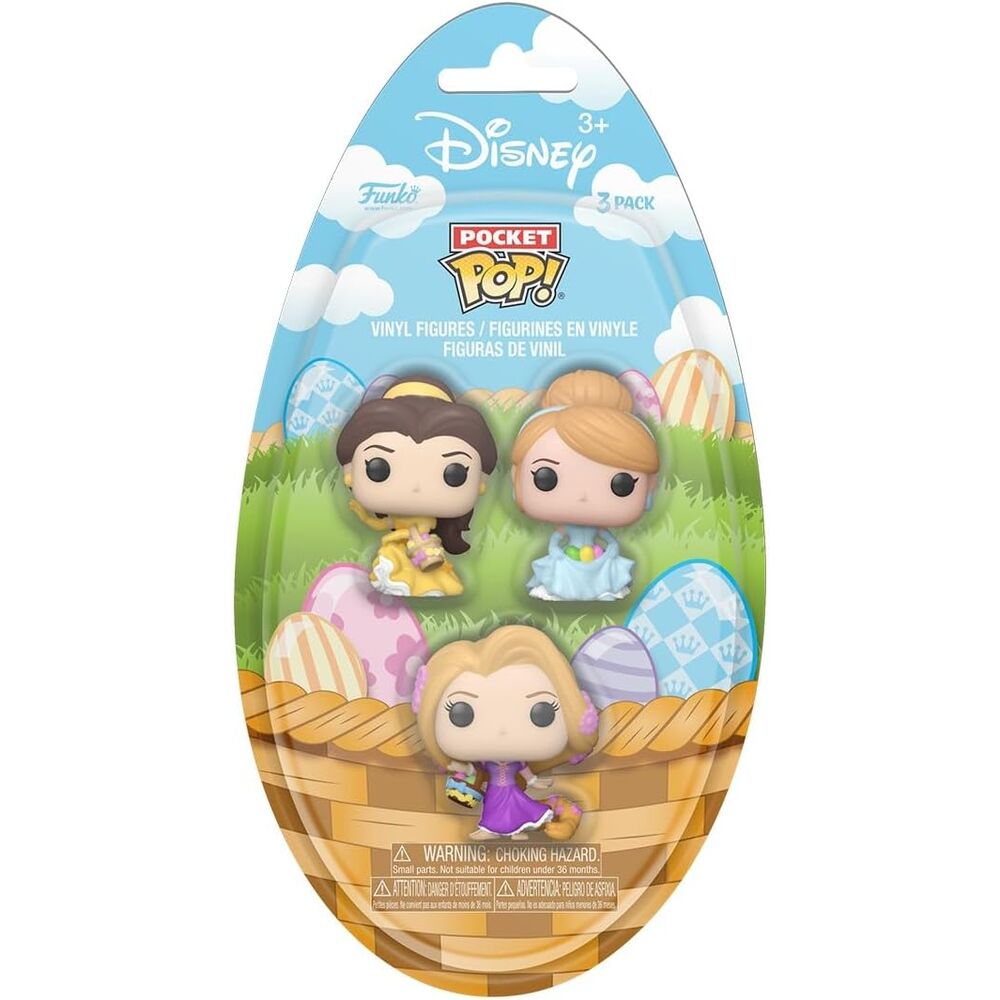 Pocket POP blister 3 figures Disney Princess Easter