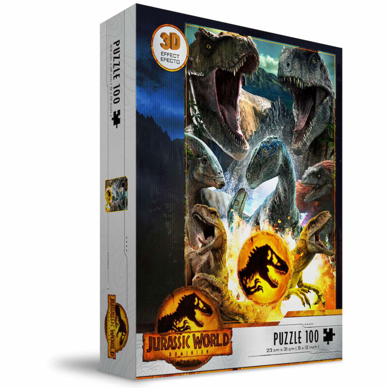 Jurassic World Dinosaurs 3D puzzle 100pcs